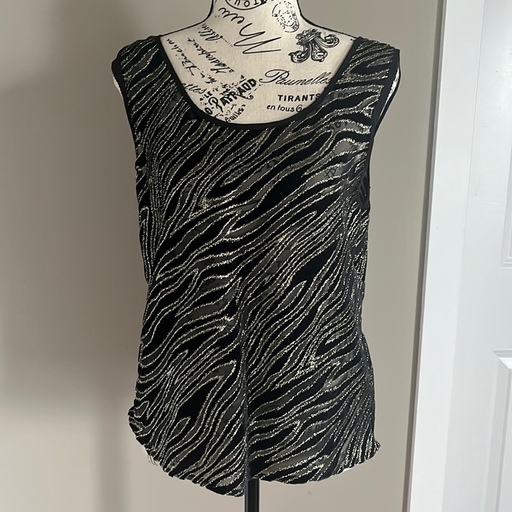 NWOT Heather Nicole sheer tank
